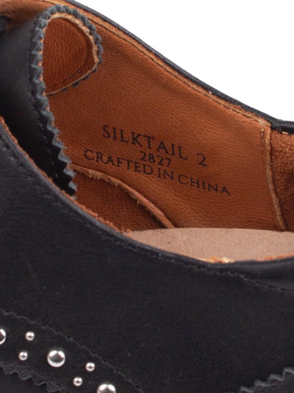 Bared Footwear Silktail 2 Studded Leather Lug Sole Oxfords W EU 36 / US 6-6.5 - Picture 10 of 14
